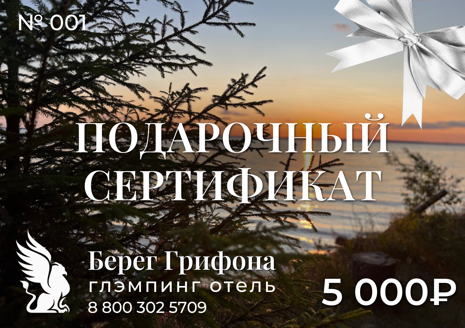 Подарочный сертификат Берег Грифона